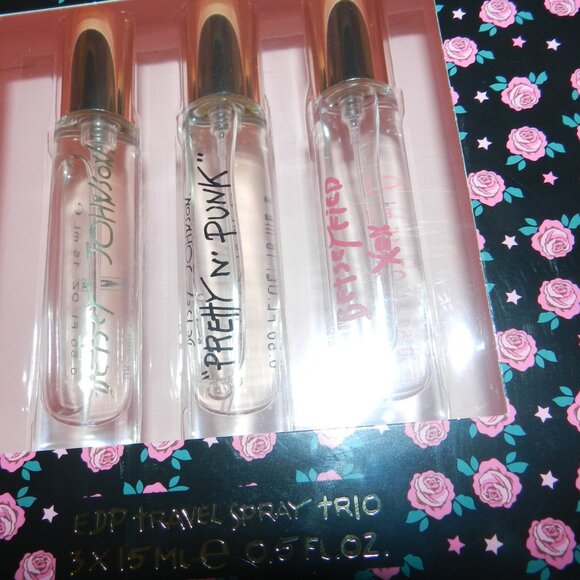 Betsy Johnson Travel Spray Trio 3pc Gift Set 🆕📦🏃💨⚡🚚 - Picture 6 of 14